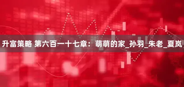 升富策略 第六百一十七章：萌萌的家_孙羽_朱老_夏岚